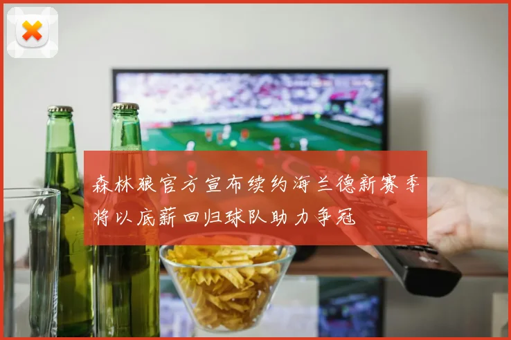森林狼官方宣布续约海兰德新赛季将以底薪回归球队助力争冠